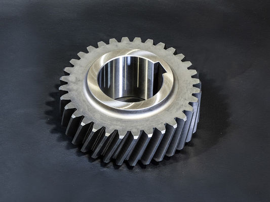 Componentes feitos à máquina Cnc helicoidais da engrenagem do chanfro feito sob encomenda de aço inoxidável das engrenagens de dente reto