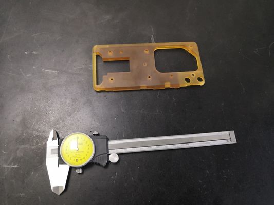 Material plástico enlatado peças do ABS do PC da engenharia da bomba do motor do motor do CNC do OEM