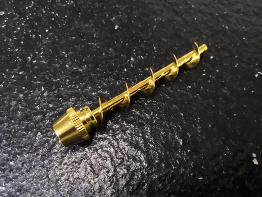 Peças de gerencio fazendo à máquina médicas do CNC de Aixs do metal quatro