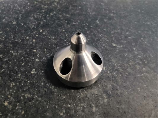 Peças feitas à máquina precisão do nivelamento 0.005mm de HRC60 Ra0.6