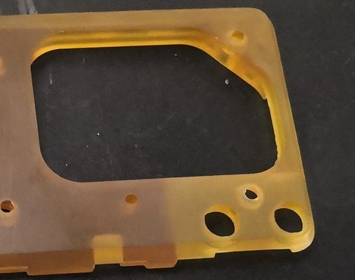 Material plástico enlatado peças do ABS do PC da engenharia da bomba do motor do motor do CNC do OEM
