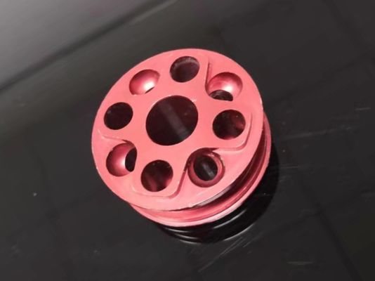 Componentes de motor fazendo à máquina da motocicleta do CNC das peças de automóvel da precisão do chapeamento da cor