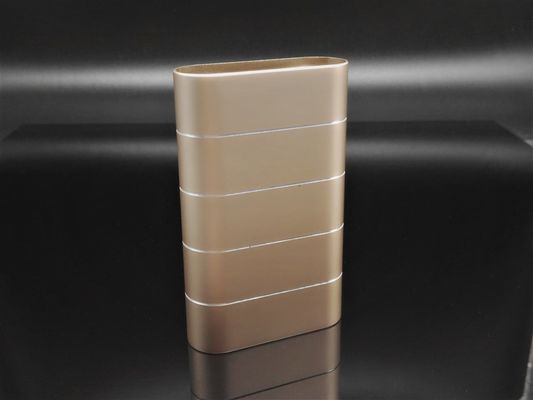 Peças de trituração anodizadas douradas do CNC do exterior bonde do cigarro eletrônico