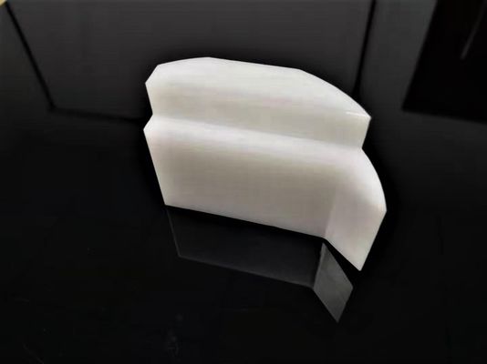 Peças de trituração do hardware POM da mobília das peças do CNC da precisão plástica branca